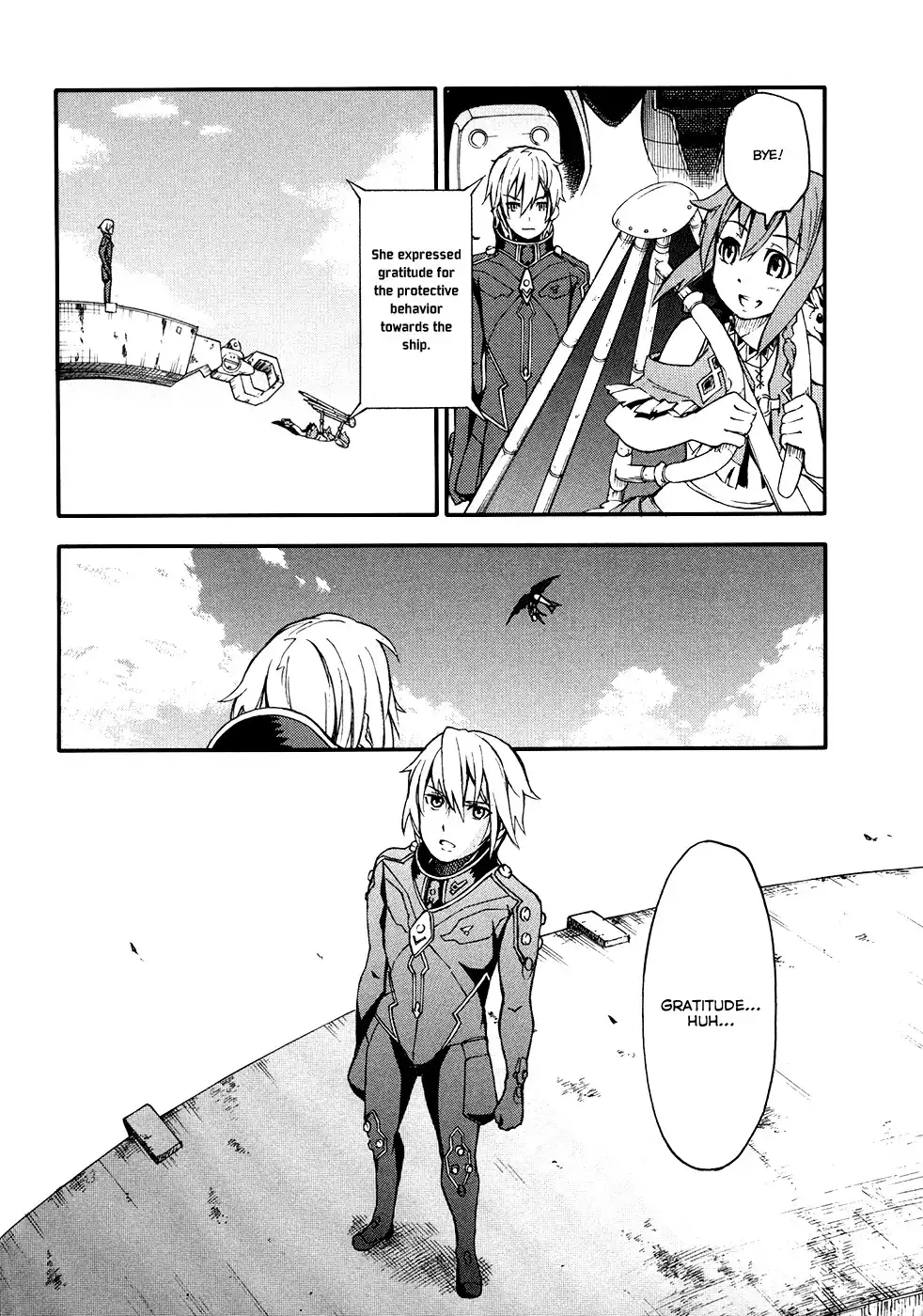 Suisei no Gargantia Chapter 3 39